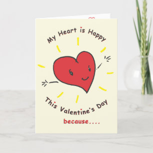 Carte de Saint Valentin pour votre lovable bibliot