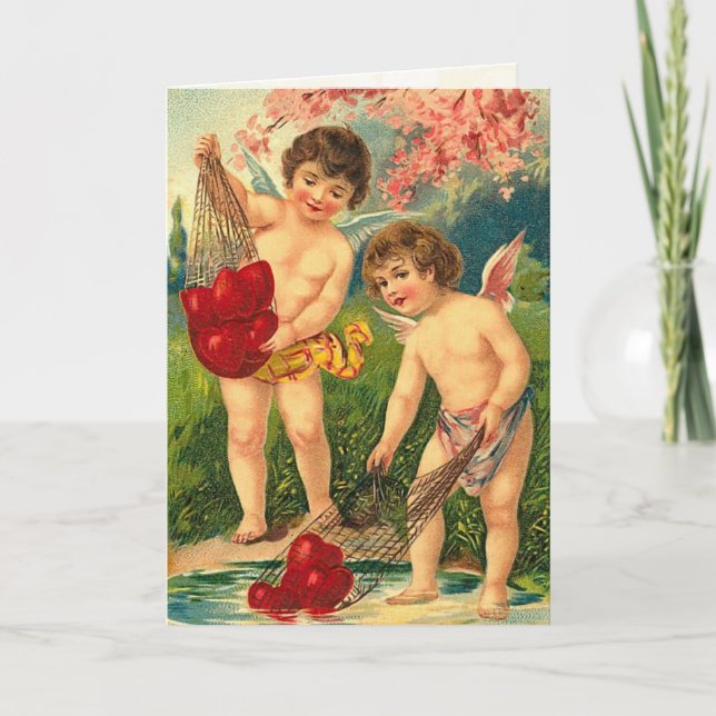 Carte de Saint-Valentin victorienne (Devant)