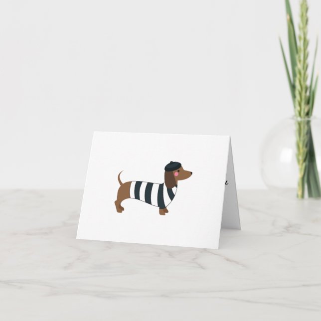 CARTE DE SALUT BLANC ET NOIR (Devant)