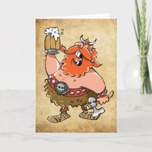 CARTE DE SALUT VIKING WARRIOR