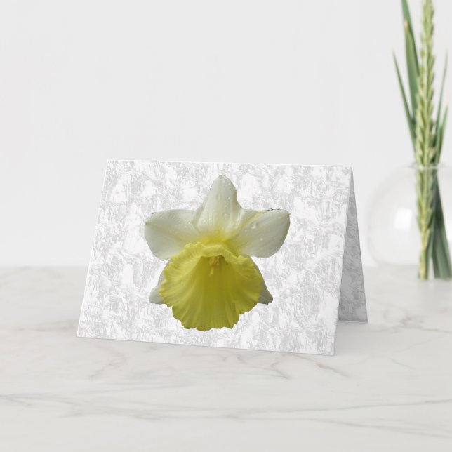 Carte de salutation Daffodil (Devant)