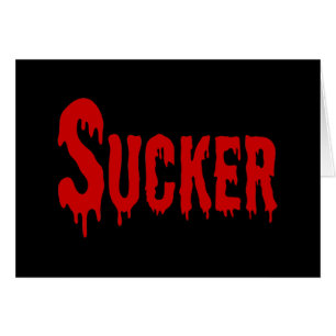 CARTE DE SANG SUCKER