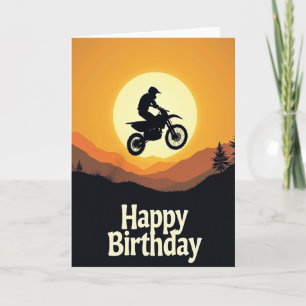 Carte de saut d'anniversaire