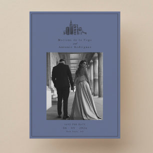 Carte de sauvegarde de date de mariage photo de Ne