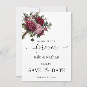 Carte de sauvegarde de mariage