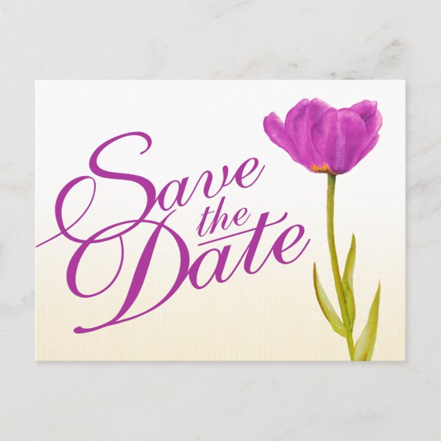 Carte de sauvegarde de mariage faire part art de t (Devant)