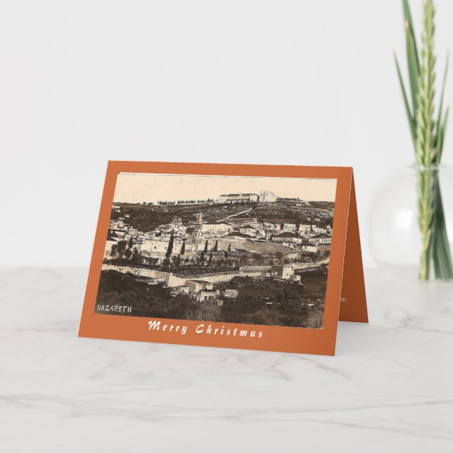 Carte de scène Nazareth vintage (Devant)