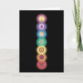 Carte de sept Chakras