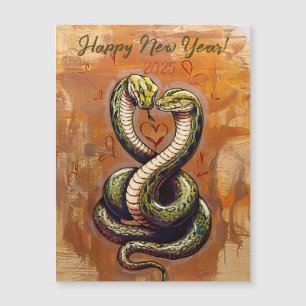 Carte de serpent en bois Wish for Love 2025