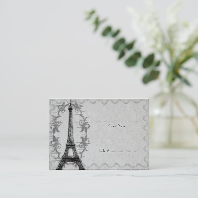 Carte de siège Grey Paris Grunge (Debout devant)