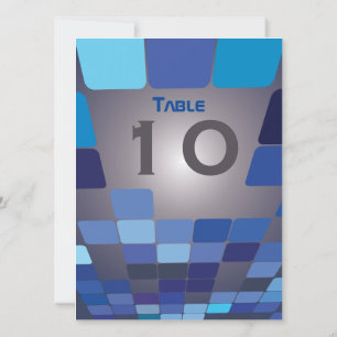 Carte de siège pour le Bat mitzvah de la barre num