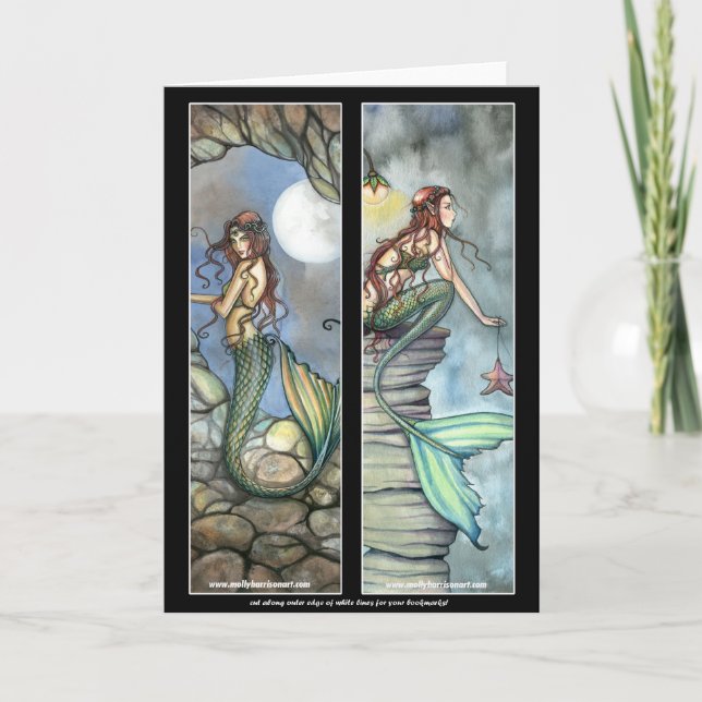 Carte de Signet Mermaid par Molly Harrison (Devant)
