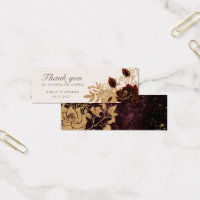 Carte de site Internet Mariage rose Watercolor or