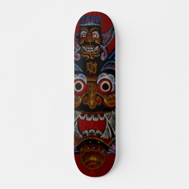 Carte de skateboard chinois Demon (Devant)