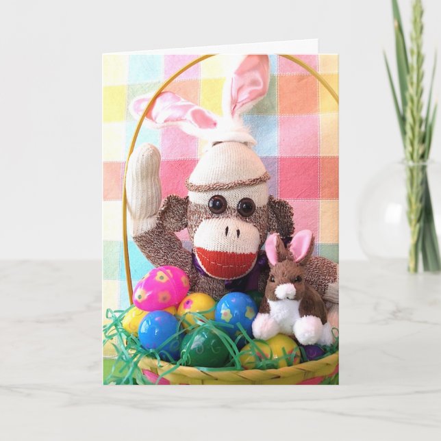 Carte de Sock Monkey (Devant)