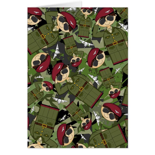 Carte de soldat d'armée britannique (Devant)