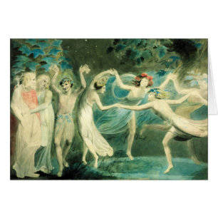 Carte de songe d'une nuit d'été de William Blake