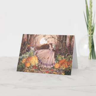 Carte de sorcière de Faery d'automne