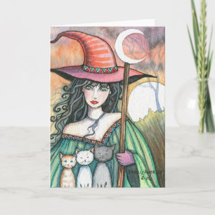 Carte de sorcière et trio par Molly Harrison