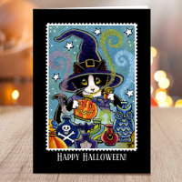 Carte de sorcière personnalisée "Odeur d'Halloween