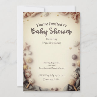 Carte de Souhait de Naissance Moderne sans Sexisme