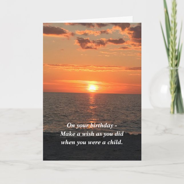 Carte de souhaits d'anniversaire (Devant)