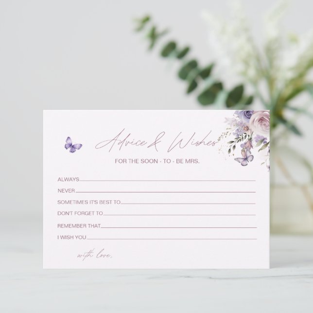 Carte de souhaits de Fête des mariées florale papi (Debout devant)