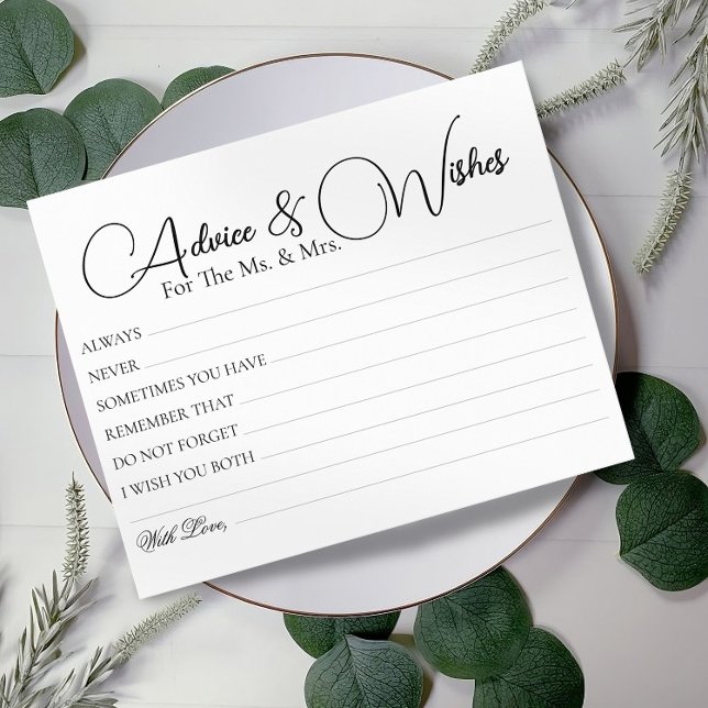 Carte de souhaits minimaux simples conseils de Mar (Créateur téléchargé)