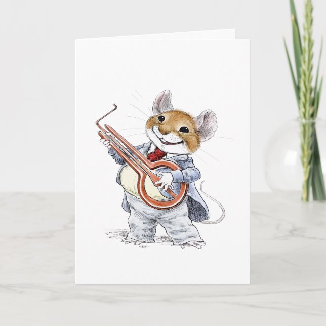 Carte de souris à bouche (Devant)