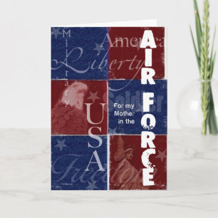 Carte de soutien de la troupe Patriotic Air Force 