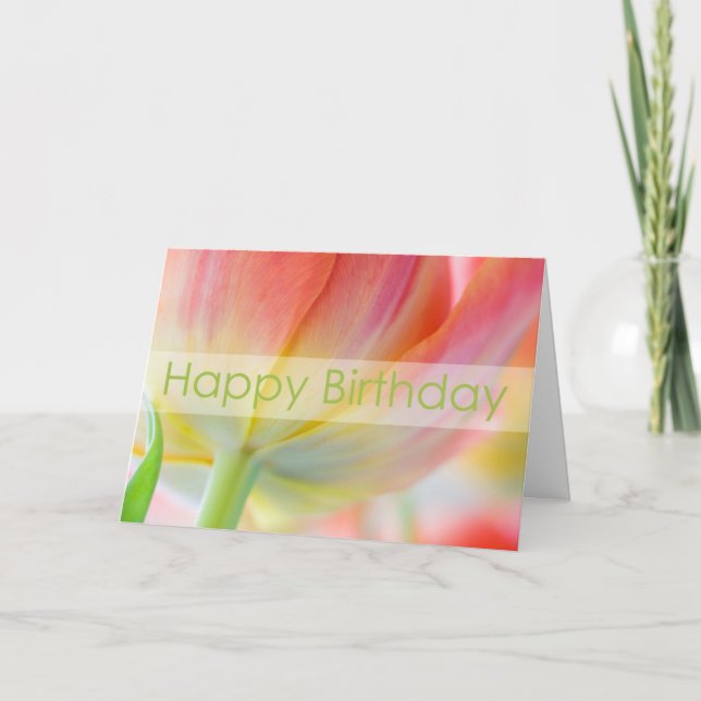 Carte de Spring Birthday (Devant)