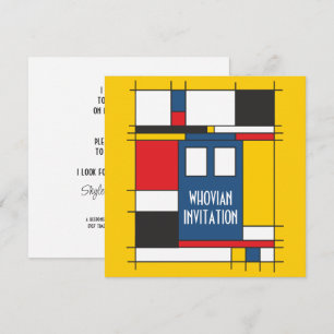 Carte De Stijl Amour La Cabine Téléphonique Publique de