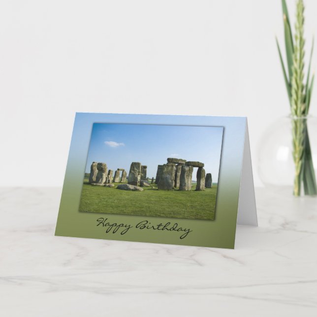 Carte de Stonehenge (Devant)