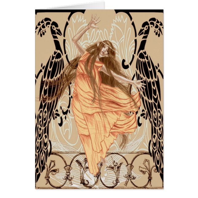 Carte de style de Nouveau (Devant)