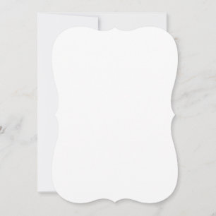 Carte de support blanc