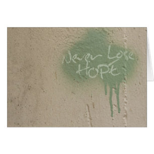 Carte de support Hope