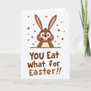 Carte de Surprise de Lapin de Pâques