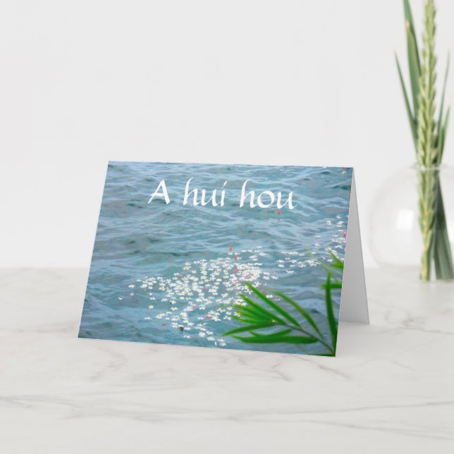 Carte de sympathie : A Hui Hou (Devant)