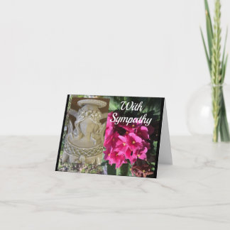 Carte de sympathie ange