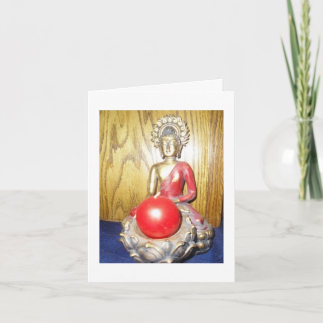 Carte de Sympathie Bouddha (Devant)