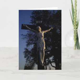 Carte de sympathie «Crucifié»