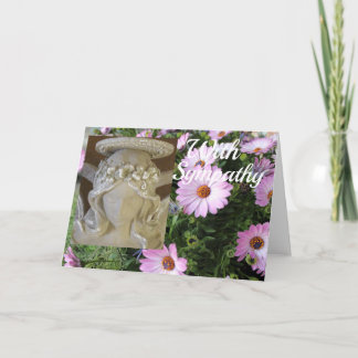 Carte de sympathie d'ange