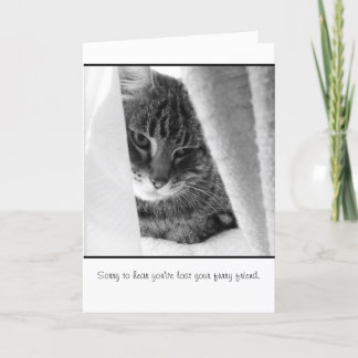 carte de sympathie d'animal familier
