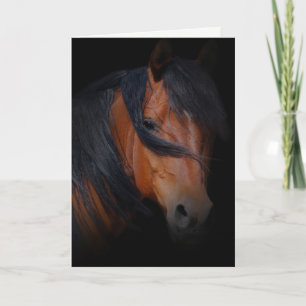 Carte de sympathie de cheval pour la perte de