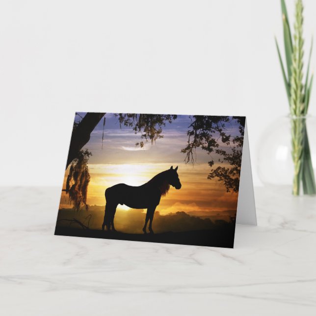 Carte de sympathie du cheval (Devant)
