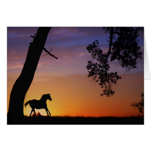 Carte de sympathie du cheval Esprit du cheval