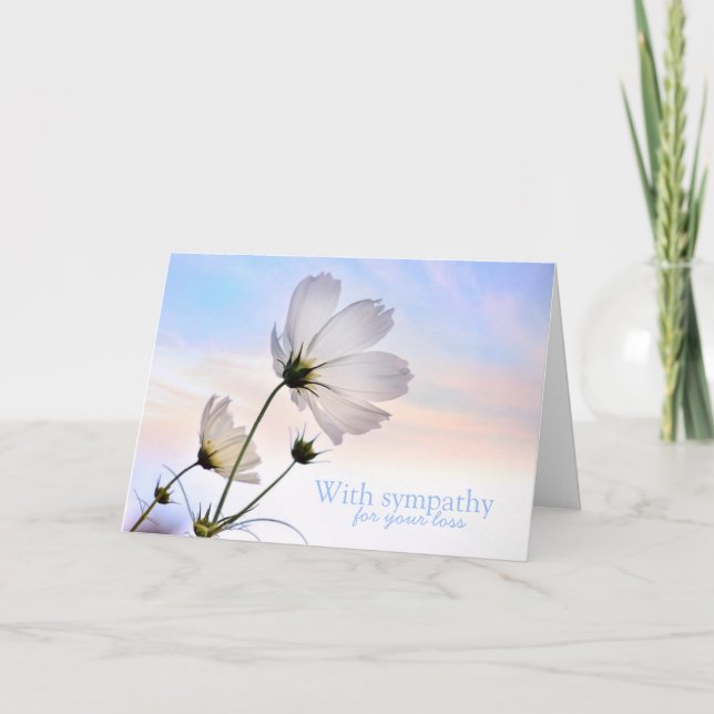 Carte de sympathie du coeur (Devant)