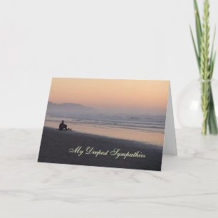 Carte de sympathie : En bord de mer...