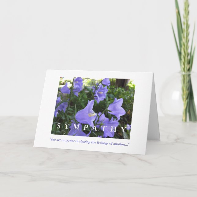 Carte de sympathie, pivoines et colonnes dans la p (Devant)