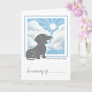 Carte de sympathie pour la perte d'animal de compa